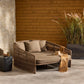 Porto Outdoor Daybed - Ellor Brown