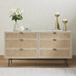 Luella 6 Drawer Dresser - Matte Alabaster