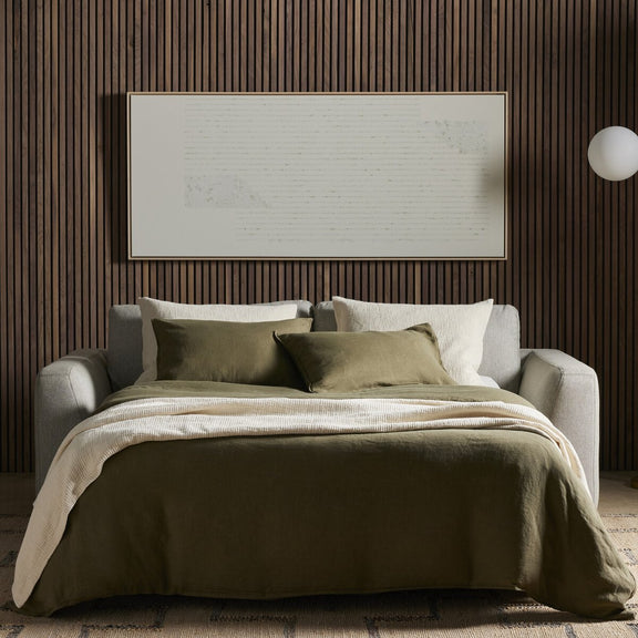 Colt Sleeper Sofa - Aldred Silver