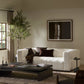 Langham Channeled Sofa - Fayette Cloud