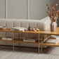 Langham Channeled Sofa - Fayette Cloud