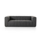 Langham Channeled Sofa - Saxon Charcoal