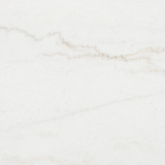 Skye Round Dining Table - White Marble