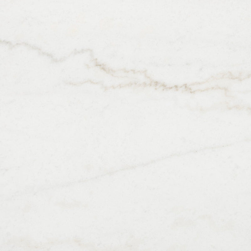 Skye Round Dining Table - White Marble