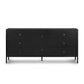 Soto 8 Drawer Dresser - Black