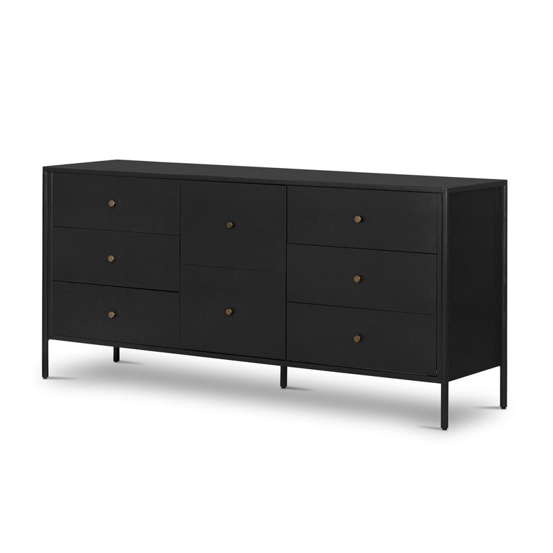 Soto 8 Drawer Dresser - Black