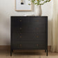 Soto 5 Drawer Dresser - Black