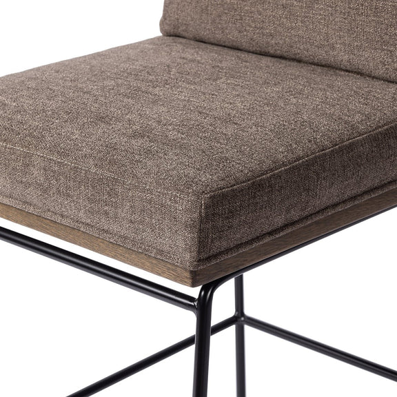 Crete Bar + Counter Stool - Landale Charcoal