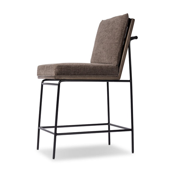 Crete Bar + Counter Stool - Landale Charcoal