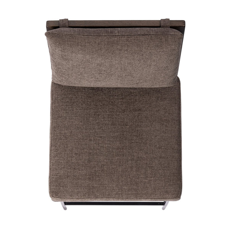 Crete Bar + Counter Stool - Landale Charcoal