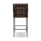 Crete Bar + Counter Stool - Landale Charcoal
