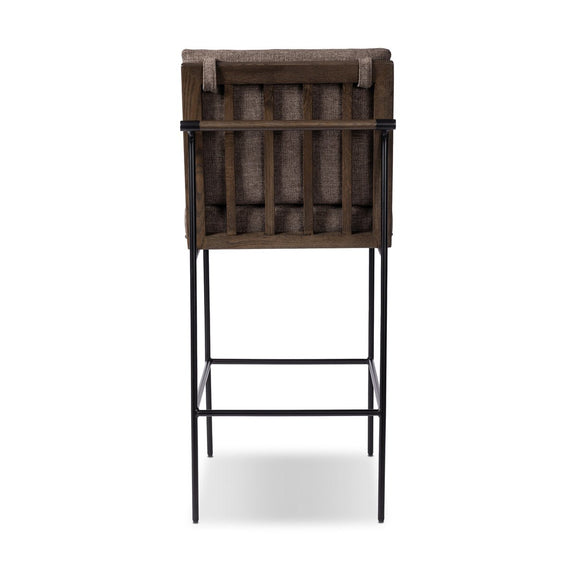 Crete Bar + Counter Stool - Landale Charcoal