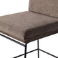 Crete Bar + Counter Stool - Landale Charcoal