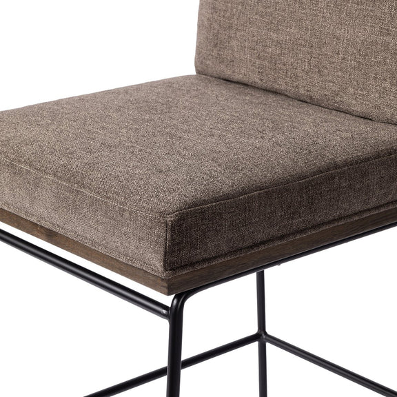 Crete Bar + Counter Stool - Landale Charcoal