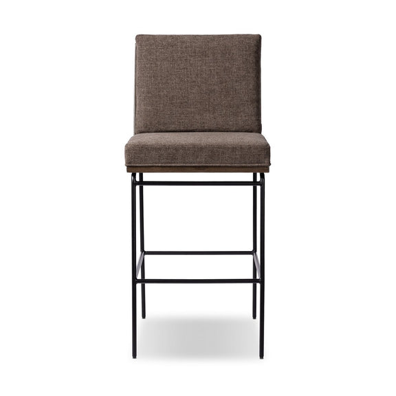 Crete Bar + Counter Stool - Landale Charcoal