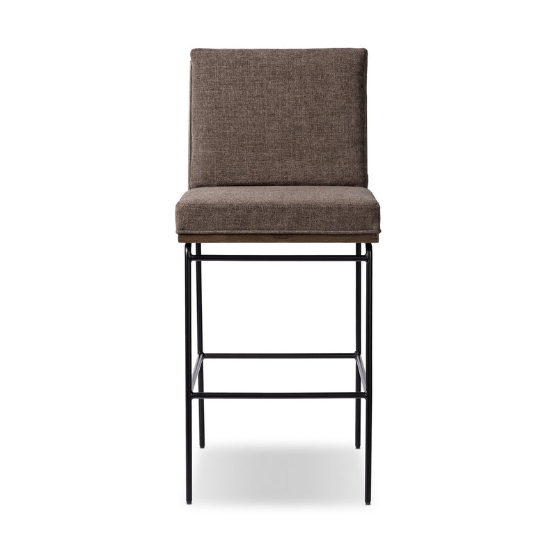 Crete Bar + Counter Stool - Landale Charcoal