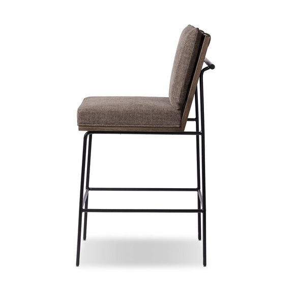 Crete Bar + Counter Stool - Landale Charcoal
