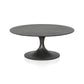 Simone Round Coffee Table - Raw Black