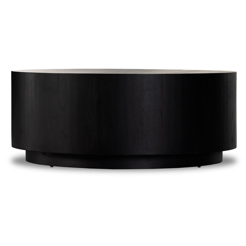 Humphrey Round Coffee Table - Coal On Oak