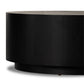 Humphrey Round Coffee Table - Coal On Oak