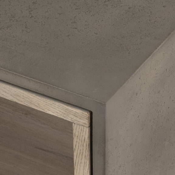 Faro Coffee Table - Dark Grey Concrete