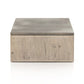 Faro Coffee Table - Dark Grey Concrete