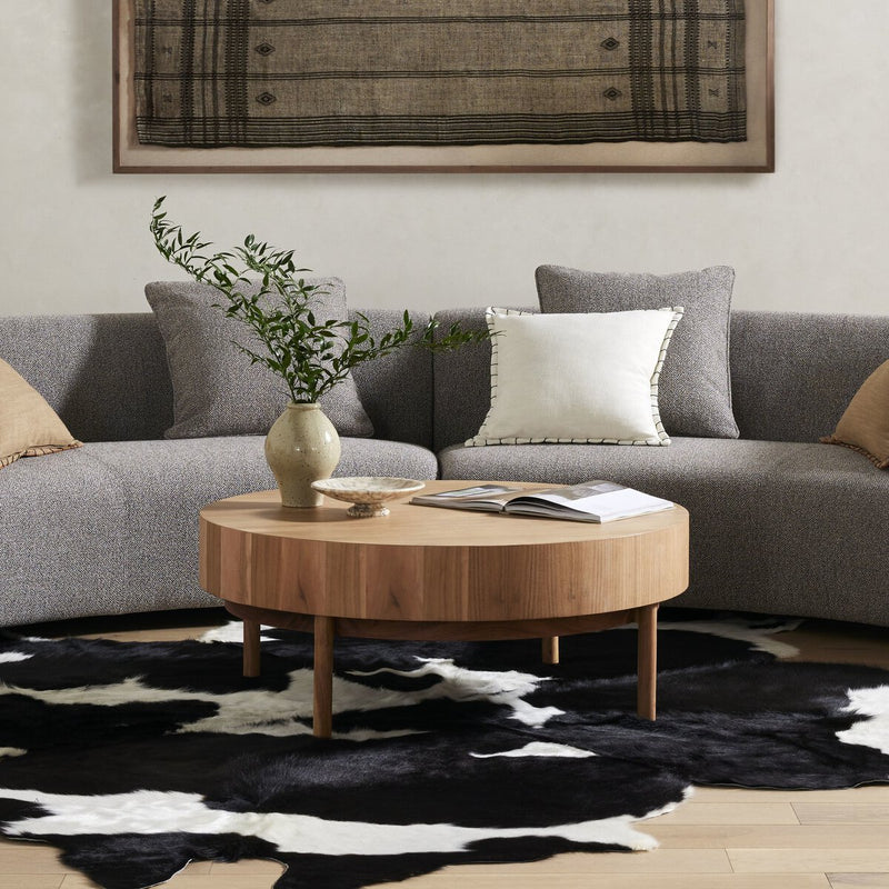 Atmore Coffee Table - Natural Acacia Veneer