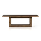 Perrin Dining Table 93" - Rustic Fawn Veneer