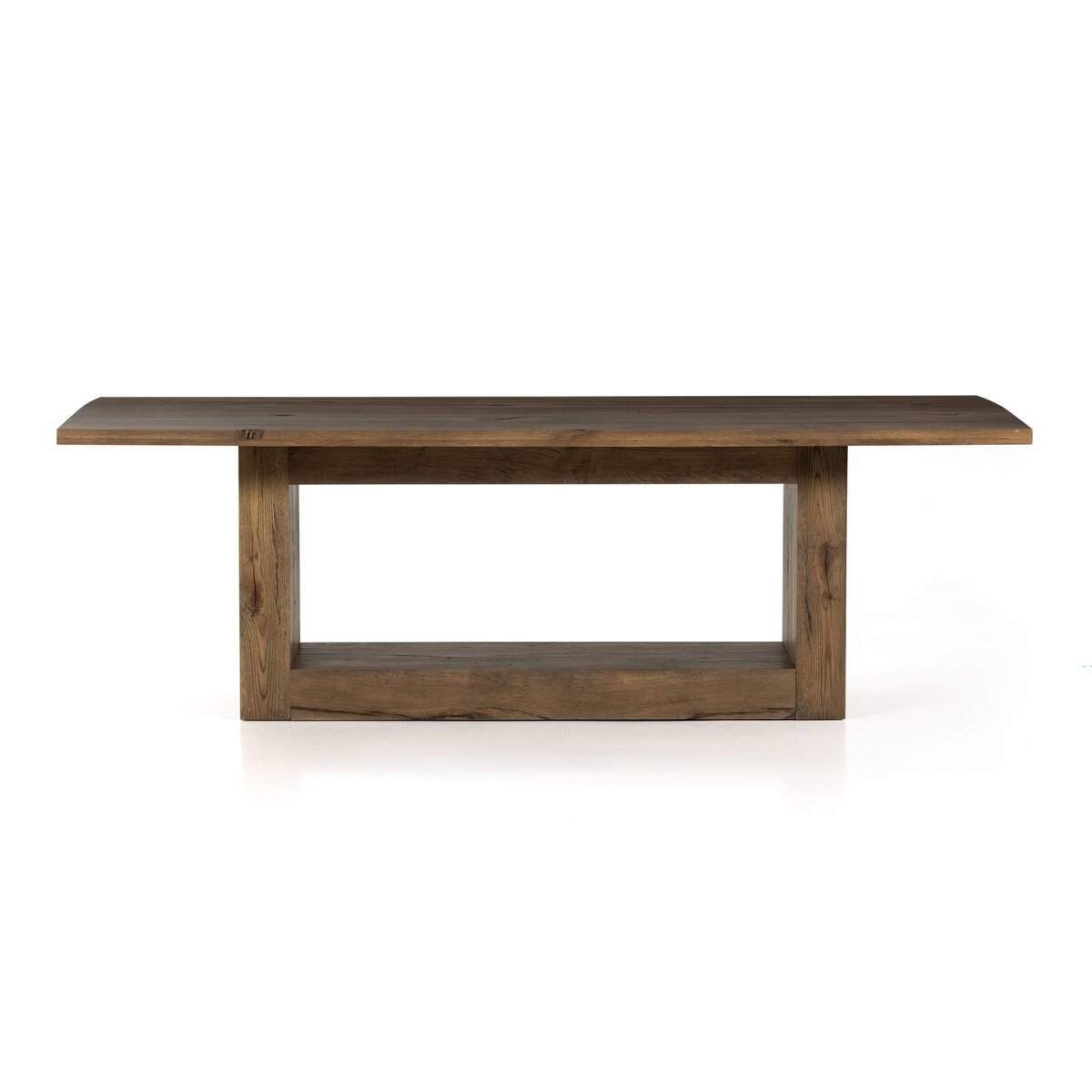 Perrin Dining Table 93" - Rustic Fawn Veneer