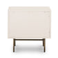 Luella Nightstand - Matte Alabaster