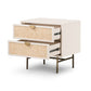 Luella Nightstand - Matte Alabaster