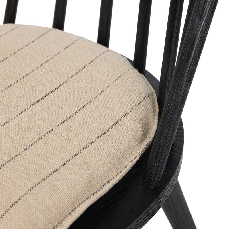 Lewis Windsor Chair - Black Oak