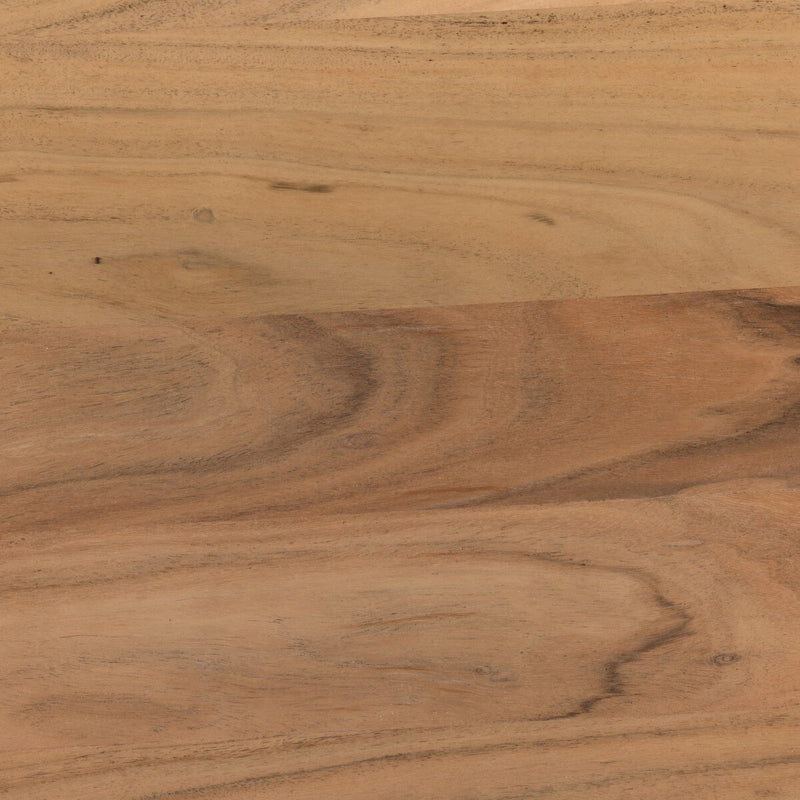Atmore End Table - Natural Acacia Veneer