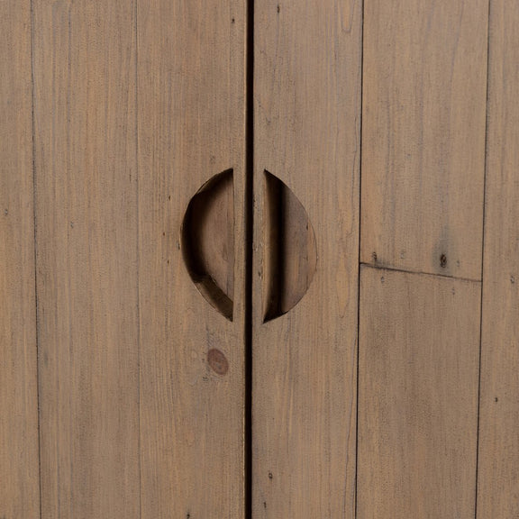 Everson Cabinet - Scrubbed Teak