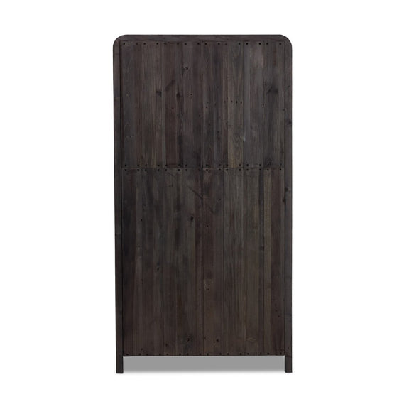 Everson Cabinet - Black Reclaimed