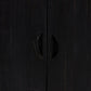 Everson Cabinet - Black Reclaimed