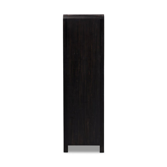 Everson Cabinet - Black Reclaimed