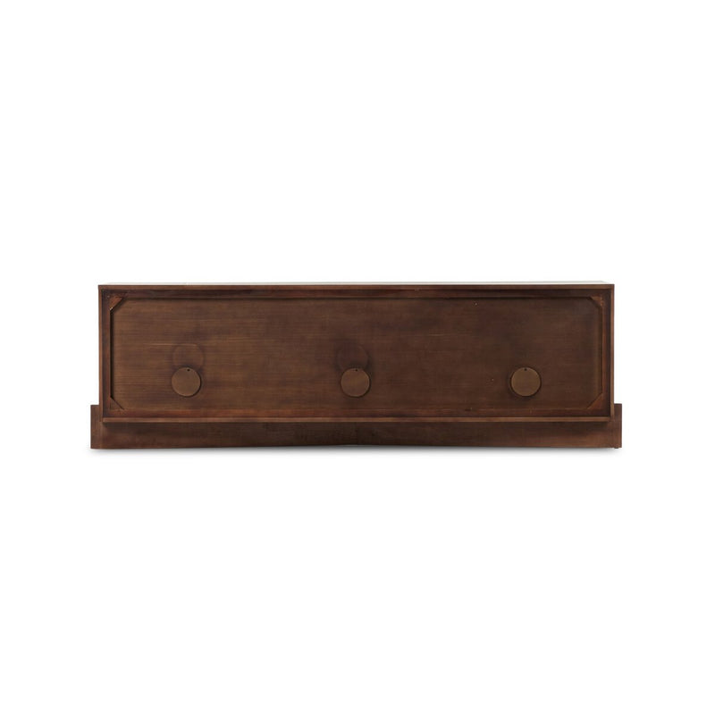 Castillo Media Console - Chestnut Parawood