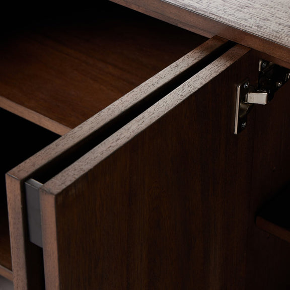 Castillo Media Console - Chestnut Parawood