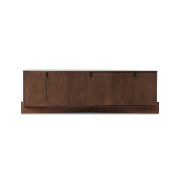 Castillo Media Console - Chestnut Parawood