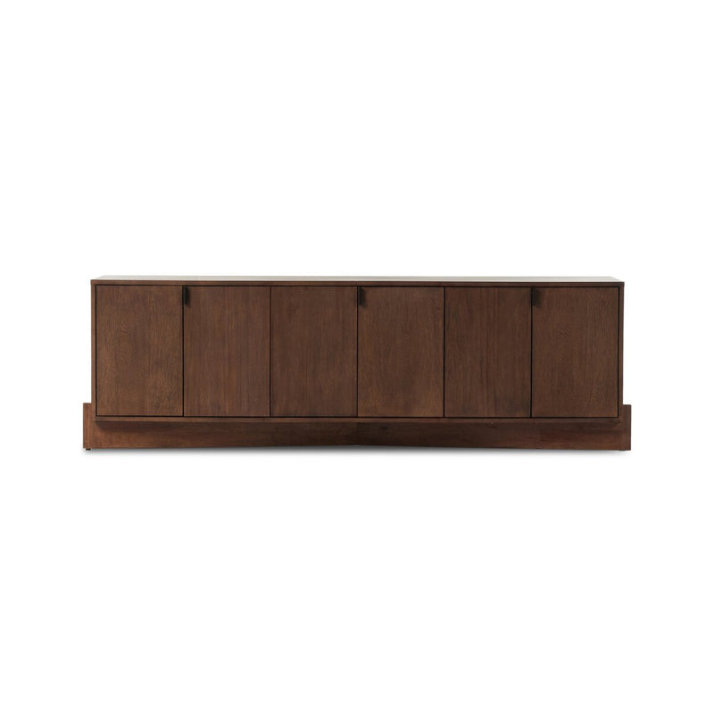 Castillo Media Console - Chestnut Parawood