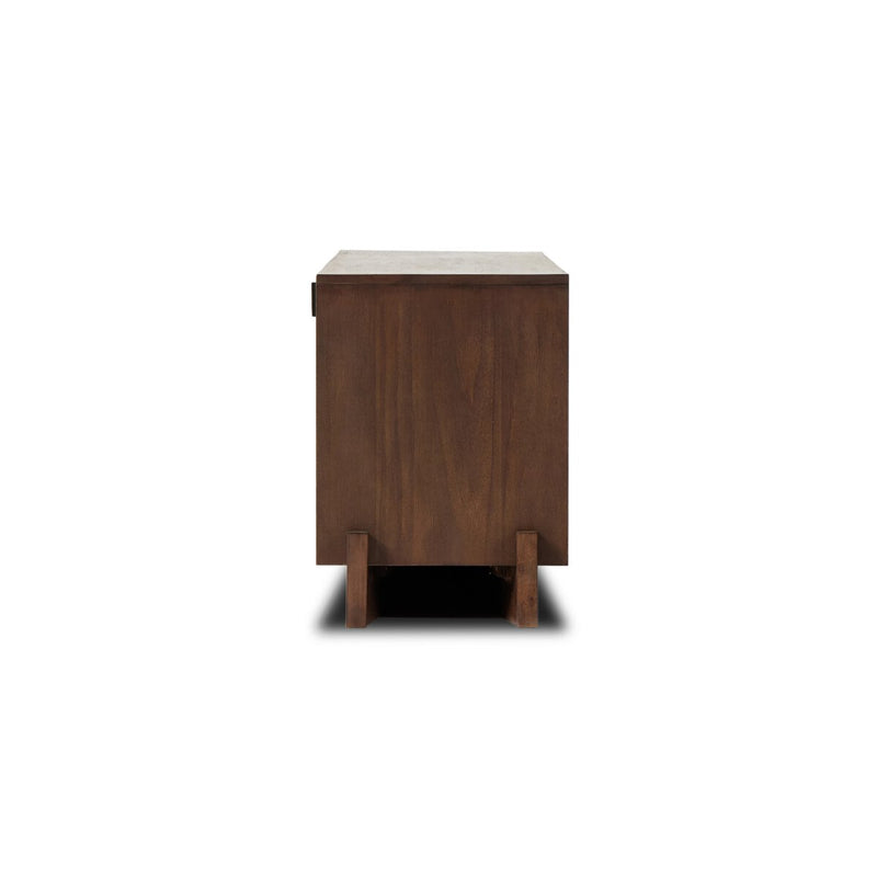 Castillo Media Console - Chestnut Parawood