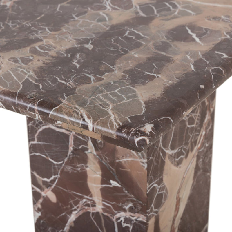 Arum Desk - Merlot Marble