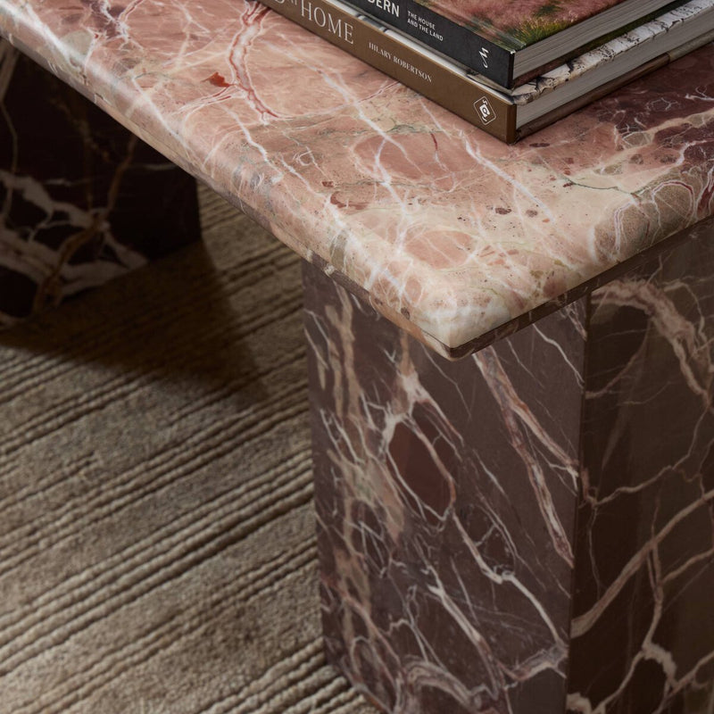 Arum Desk - Merlot Marble