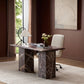 Arum Desk - Merlot Marble