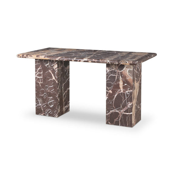Arum Desk - Merlot Marble