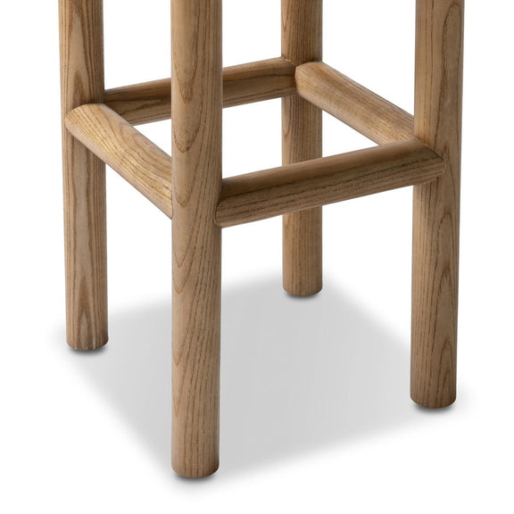 Saldino Bar + Counter Stool - Taupe Shearling