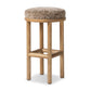 Saldino Bar + Counter Stool - Taupe Shearling