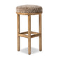 Saldino Bar + Counter Stool - Taupe Shearling