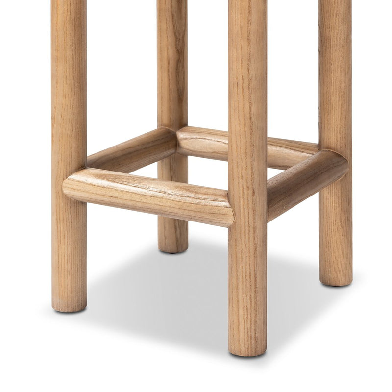 Saldino Bar + Counter Stool - Taupe Shearling